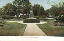 Central Fountain Soldiers Home Togus, ME Postcard Postcard