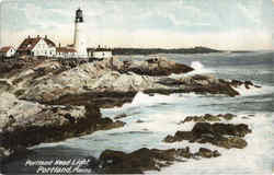 Portland Head Light Postcard