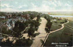 Western Promenade Postcard