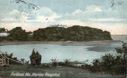 Marine Hospital Postcard