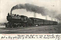 The New York Central's Empire State Express Postcard