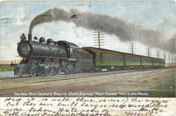 The New York Central's Empire State Express Postcard