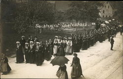 Tractenfest Leutenback, Austria Postcard Postcard