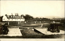 Fort Anne with Garrison Annapolis Royan, NS Canada Nova Scotia Postcard Postcard