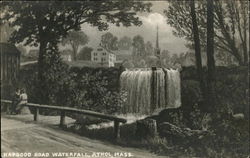 Hapgood Road Waterfall Postcard