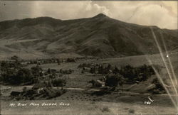 Mt. Zion From Golden, Colo Colorado Postcard Postcard