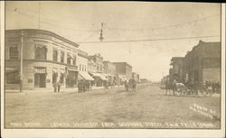 Main Avenue Looking Southeast From Shoshone Street Postcard