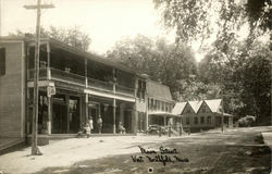 Main Street West Northfield, MA Postcard Postcard