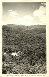 Pinkham Notch Camp, A.M.C Postcard