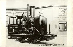 Grasshopper Locomotive, B&O RR Locomotives Postcard Postcard