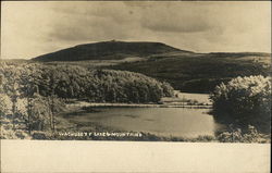 Wachusett Lake and Mountain Postcard