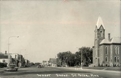 Street Scene Postcard