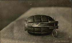 WWI Photo: Hand Grenade - English Handgranate World War I Postcard Postcard