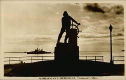 Fisherman's Memorial Postcard