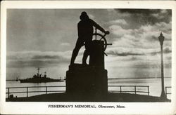 Fisherman's Memorial Postcard