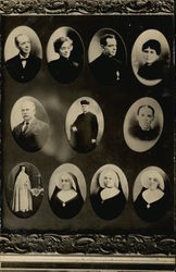 Portraits of Religious Leaders Postcard