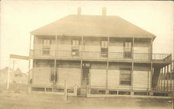 Photo of Two Story House Buildings Postcard Postcard