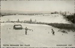 Hotel Bernard Ski Club Sundridge, ON Canada Ontario Postcard Postcard