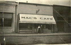 Mac's Cafe, Bakery Postcard