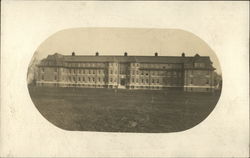 View of Large 4-Story Building Massachusetts Postcard Postcard