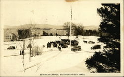 Seminary Campus East Northfield, MA Postcard Postcard