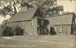 Old Fairbanks House - 1636 Postcard