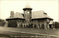 Public Library, Westport-On-Lake Champlain Postcard