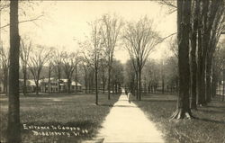 Entrance to Campus Postcard