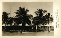 General Office Building Puerto Castilla, Honduras Central America Postcard Postcard