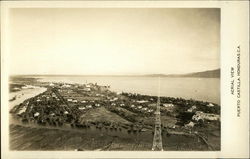 Aerial View Puerto Castilla Honduras Central America Postcard Postcard