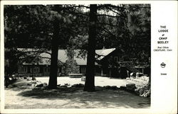 The Lodge at Camp Seeley Crestline, CA Postcard Postcard