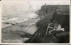 Downhill, From Cliffs Postcard