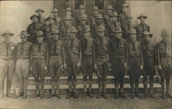 Group of Soldiers Postcard