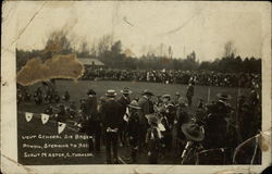 Lieut. General Sir Baden-Powell Speaking to Scout Master, G. Thomson Boy Scouts Postcard Postcard