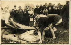 Scouts Sport, June 1925, Tent Pegging Postcard