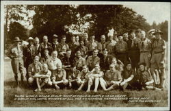 Third World Rover Scout Moot Creiff, Scotland Postcard Postcard