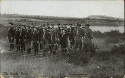 The Scouts' Rally Boy Scouts Postcard Postcard