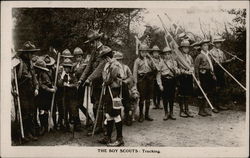 The Boy Scouts: Tracking Postcard Postcard