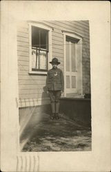 Portrait of Boy Scout Boy Scouts Postcard Postcard