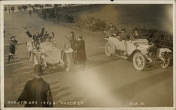 Scouts' Day, 1913 Auto Race, Brooklands Circuit Weybridge, Surrey UK Kent Postcard Postcard