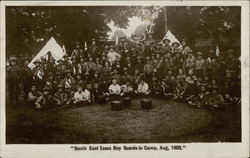 South East Essex Boy Scouts in Camp, Aug. 1909 Postcard Postcard