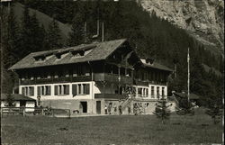 Scout's International Chalet Postcard