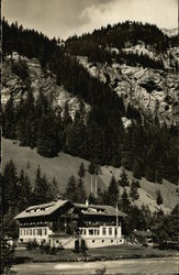 Kandersteg, Scout's International Chalet Postcard