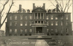 Executive Offices, Harrisburg State Hospital Pennsylvania Postcard Postcard