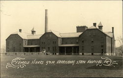 Female Wards 9 & 10, Harrisburg State Hospital Pennsylvania Postcard Postcard