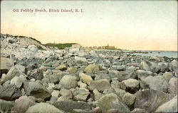 Off Pebbly Beach - Water View Postcard