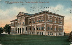 Agricultural Building, Purdue University Lafayette, IN Postcard Postcard