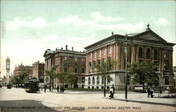 Institute of Technology and Natural History Building Boston, MA Postcard Postcard