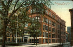 Technical High School Providence, RI Postcard Postcard