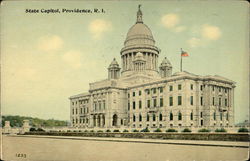 State Capitol Providence, RI Postcard Postcard